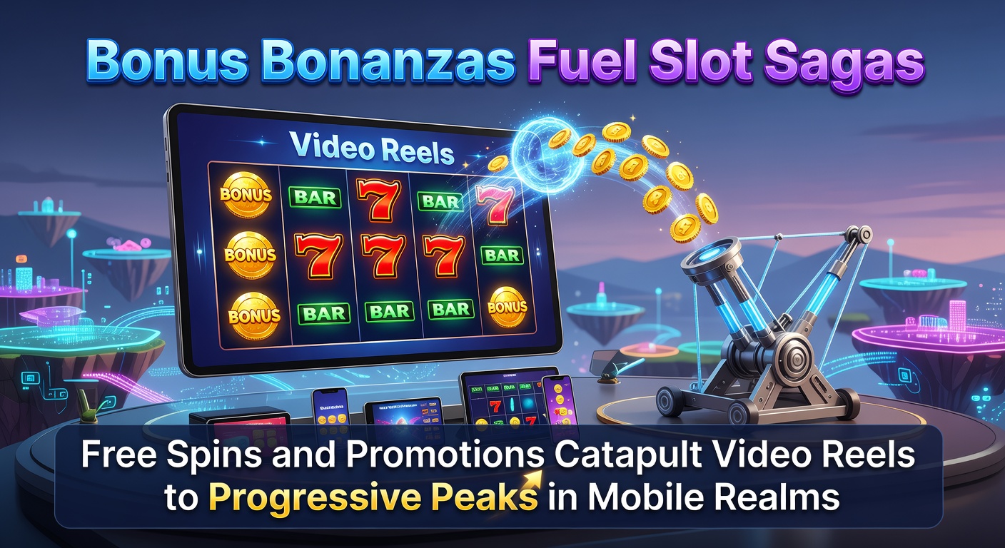 Vibrant mobile slot interface displaying a cascading free spins bonus round with progressive jackpot meter climbing rapidly