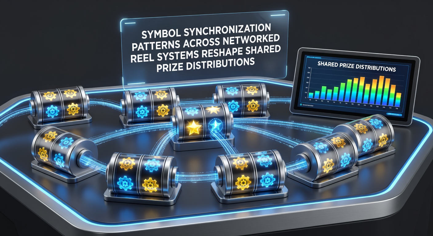 Smartphone displays showing synchronized reel outcomes and resulting prize distribution across connected sessions